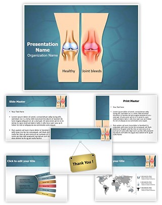 Hemophilia Joint Bleeding Editable PowerPoint Template