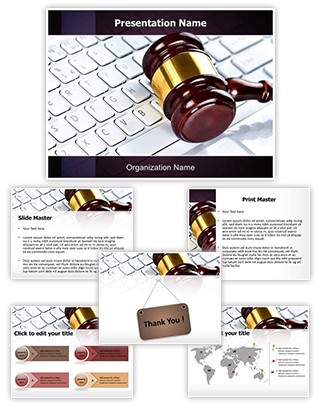 Cyber Law Consulting Editable PowerPoint Template