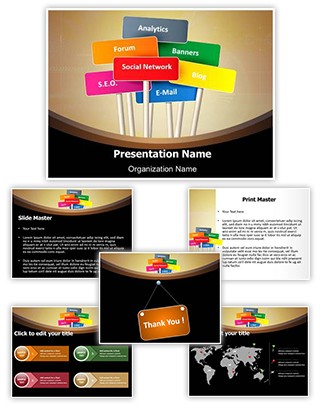 Internet Marketing Editable PowerPoint Template