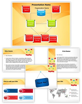 Knowledge Management Editable PowerPoint Template