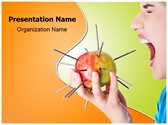 Throat Pain Editable PowerPoint Template