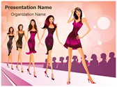 Fashion Show Ramp Editable PowerPoint Template