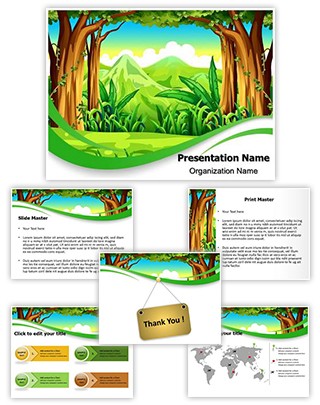 Forest Editable PowerPoint Template