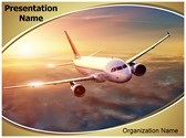 Airplane Editable PowerPoint Template