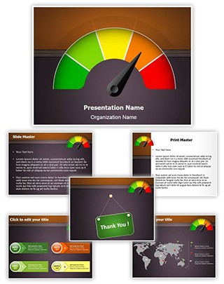 Rating Meter Editable PowerPoint Template