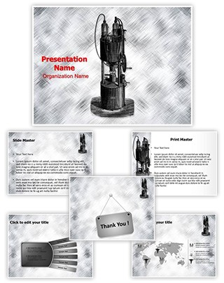 Medical Device Aerotherapy Editable PowerPoint Template