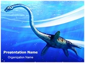 Plesiosaur Editable PowerPoint Template