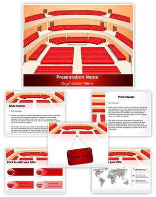 Theater Hall Interior Editable PowerPoint Template