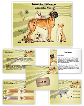 Animals Pets Editable PowerPoint Template