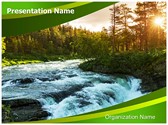 River Travel Destinations Editable PowerPoint Template