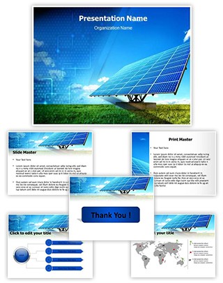 Solar Panel Editable PowerPoint Template