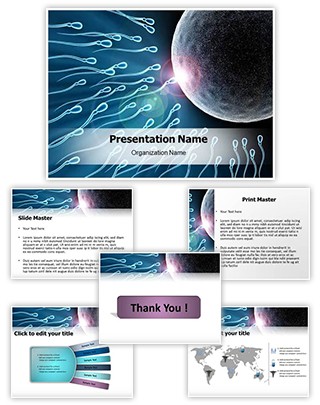 Sperms Editable PowerPoint Template