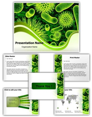 bacteria presentation template