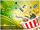 Entertainment Editable PowerPoint Template