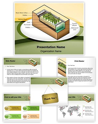 Waste Water Treatment Editable PowerPoint Template