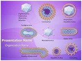 Morphology Viruses Editable PowerPoint Template