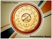 Atmosphere Aneroid Barometer Editable PowerPoint Template