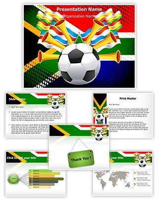 Football South Africa Editable PowerPoint Template