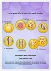 Genetic Engineering Mitosis Editable Template