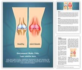 Hemophilia Joint Bleeding Editable PowerPoint Template