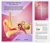 Swimmer Ear Infection Editable PowerPoint Template