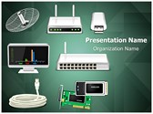 Network Hardware Editable PowerPoint Template