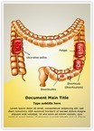 Digestive Colon Pathologies Editable Template