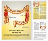 Digestive Colon Pathologies Editable PowerPoint Template
