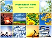 Four Seasons Editable PowerPoint Template