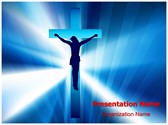 Jesus Cross Editable PowerPoint Template