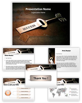 Success Key Editable PowerPoint Template