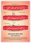 Blood Clotting Process Editable Template