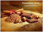 Delicious Cocoa Chocolate Editable PowerPoint Template