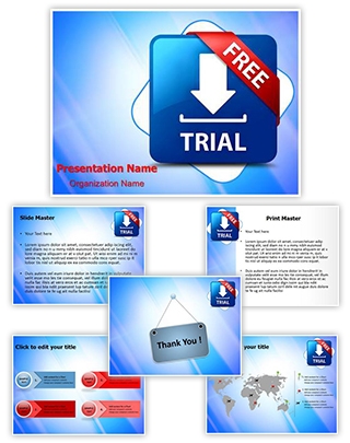 Download Software Free Trial Editable PowerPoint Template