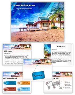 Exotic Thailand Vacation Editable PowerPoint Template