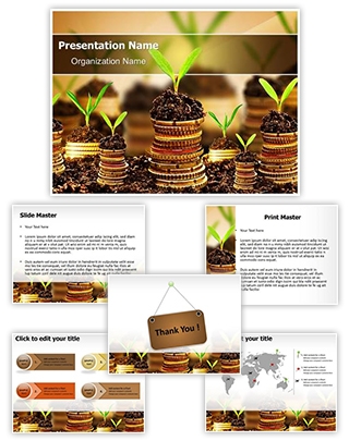 Return Financial Investment Editable PowerPoint Template