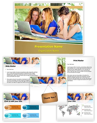 Technology and University Editable PowerPoint Template