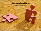 Rotating Puzzle Editable PowerPoint Template