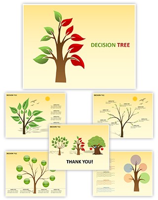 Decision Tree Editable PowerPoint Template