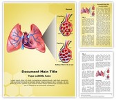 Pulmonary Edema Editable PowerPoint Template