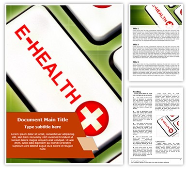 E Health Editable Word Template