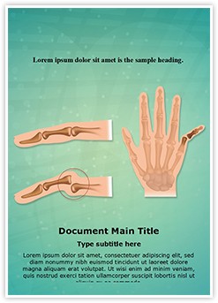 Orthopedic Finger Dislocation