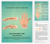 Orthopedic Finger Dislocation Editable PowerPoint Template