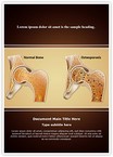 Osteopathy Osteoporosis Editable Template