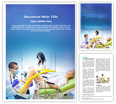 Gynecology Editable Word Template