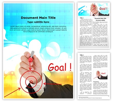 Business Goal Editable Word Template