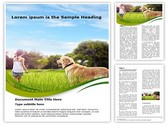 Dog Editable PowerPoint Template