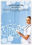 DNA Helix Editable Template