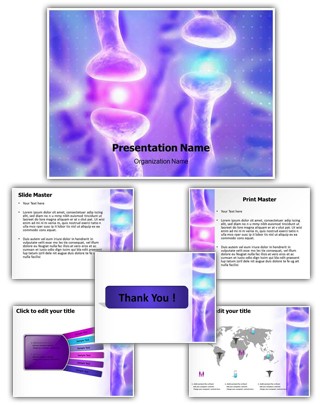 Active Receptor Medical Editable PowerPoint Template