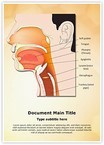 Nose Mouth and Throat Editable Template